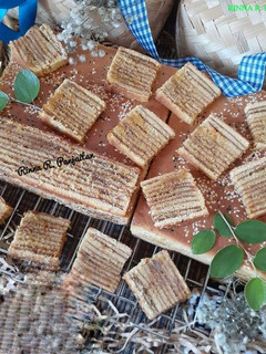 Foto resep Bolu Lapis Nanas Khas Palembang (Metode butter type cake)