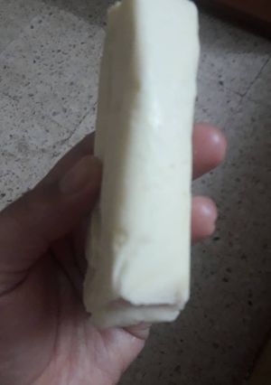 A picture of Cheese Making.