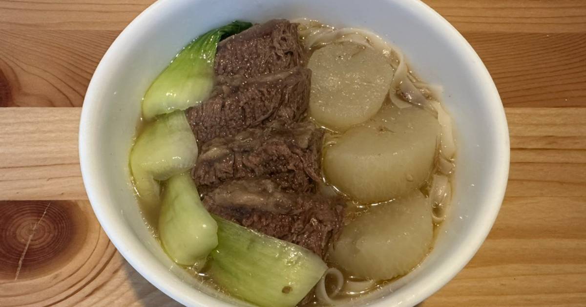 Beef Brisket in Clear Broth 清湯牛腩 Recipe by Joyce and Felix Cookpad
