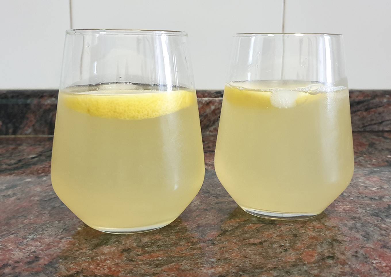Limonada casera sin azúcar