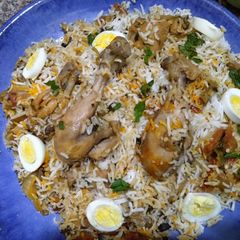 A picture of Easy chicken Biryani 😍.