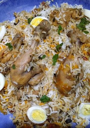 A picture of Easy chicken Biryani 😍.