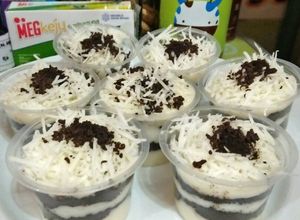 Foto resep Cheese cake lumer oreo keju simple n yummy
