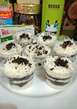 Foto resep Cheese cake lumer oreo keju simple n yummy