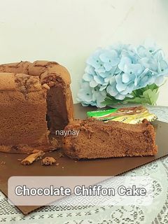 Foto resep Chocolate Chiffon Cake