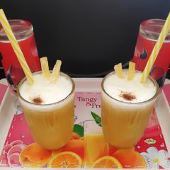 Pine Apple Juice 😋 A picture of Pine Apple Juice 😋.