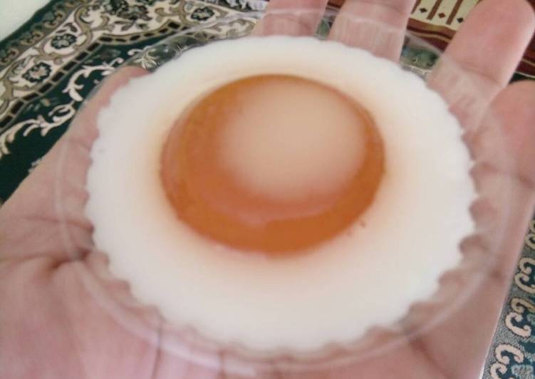 Puding telur ceplok