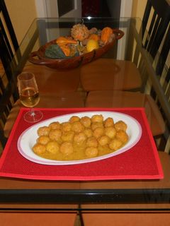 Una foto de Albóndigas de merluza