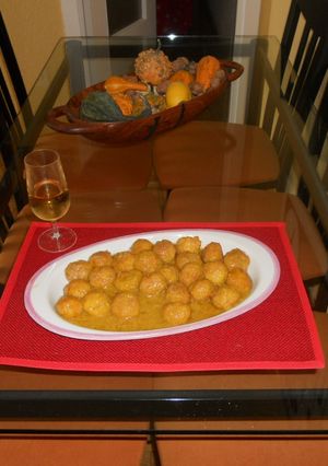 Una foto de Albóndigas de merluza