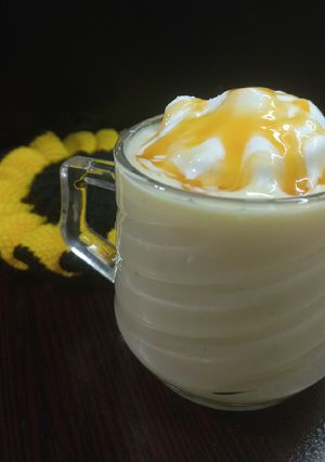 عکسی از دستور میلک شیک انبه 🥭