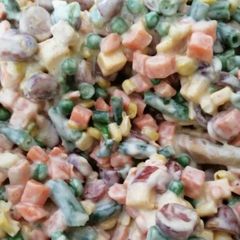 A picture of Vegetable salad.