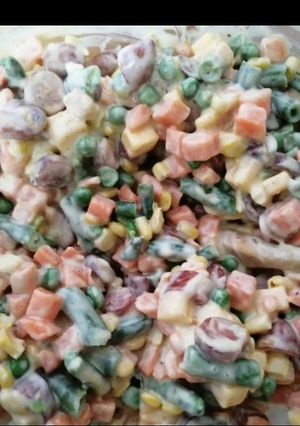 A picture of Vegetable salad.