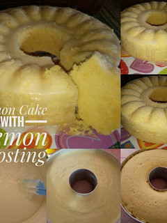 Foto resep Lemon Cake with Lemon Frosting