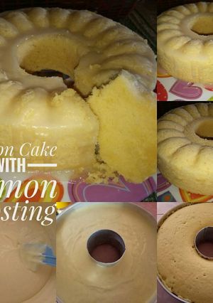 Foto resep Lemon Cake with Lemon Frosting