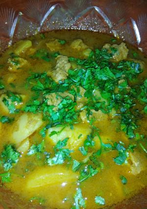 धनिया आलू की सब्जी (Dhaniya aloo ki sabzi recipe in hindi) रेसिपी मुख्य फोटो