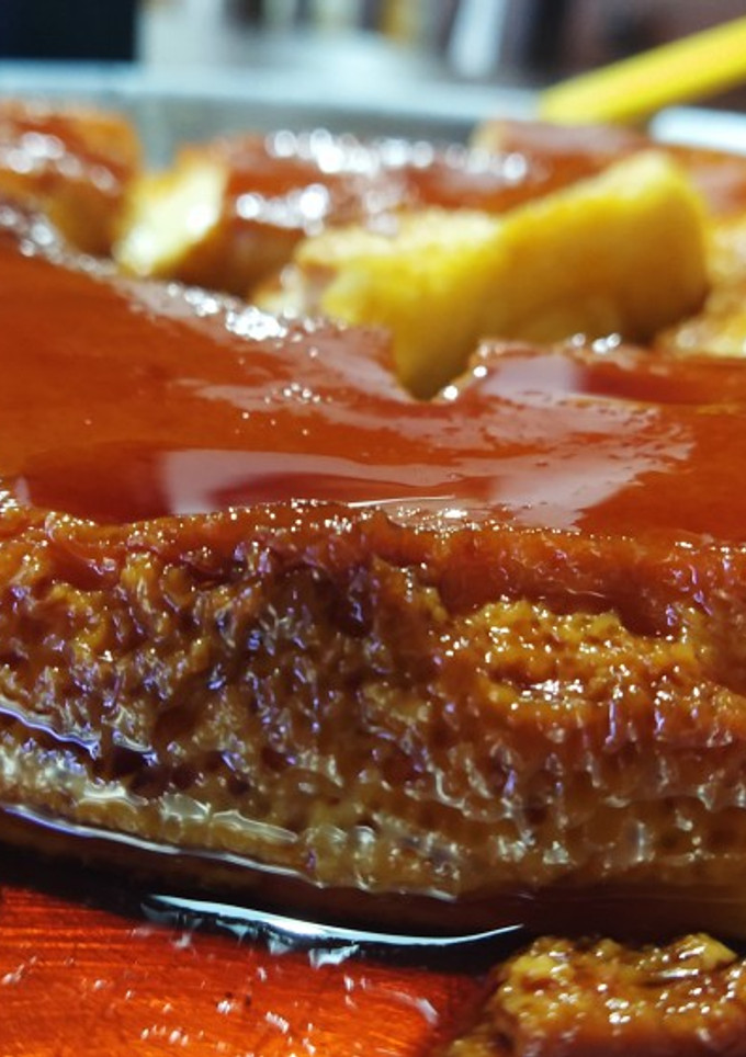 Una foto de Flan casero fácil con caramelo y dulce de leche!!!