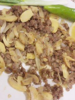 صورة لوصفة فطر باللحمه