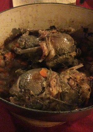 Une photo de Palombes Rôties et Farcies