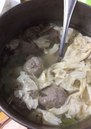 Foto resep Baso kuah daging sapi