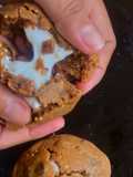 Chewy Marsmallow Peanut Butter Cookies
