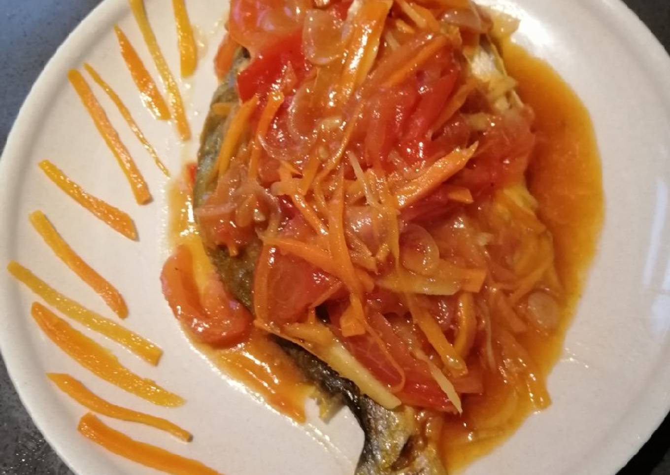 Sweet and Sour Pompano