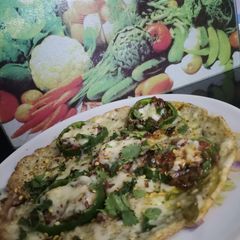 A picture of Vegetable cheese omelette 🍳.