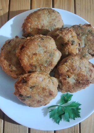 Foto resep Perkedel Talas gurih kelapa ⭐