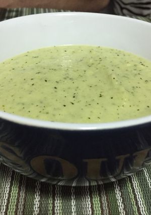 Una foto de Crema de zapallo italiano Método Grez