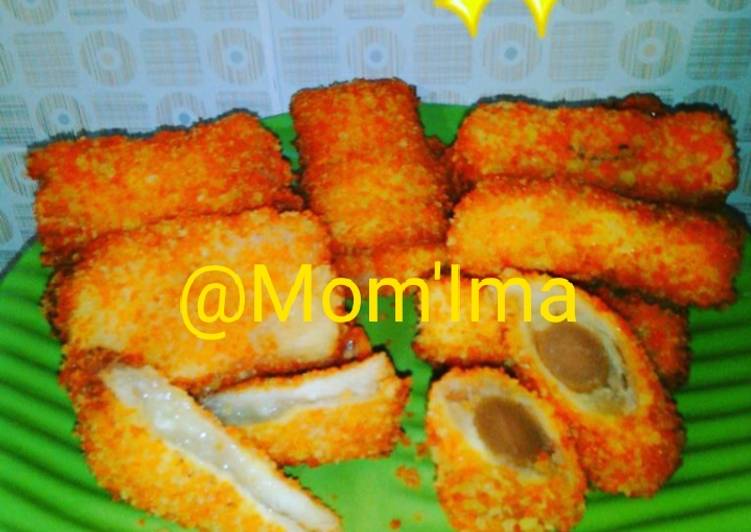 Roti goreng sosis & manis