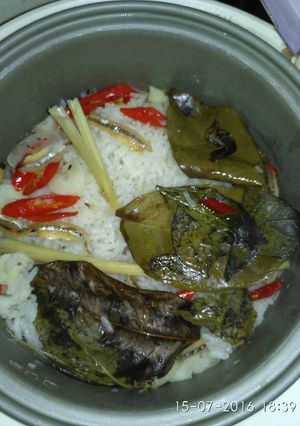 Foto resep Nasi Liwet Teri Magicom kecil