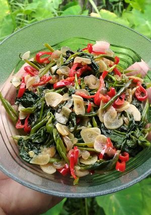 Foto resep Cah Kangkung ala Enyot
