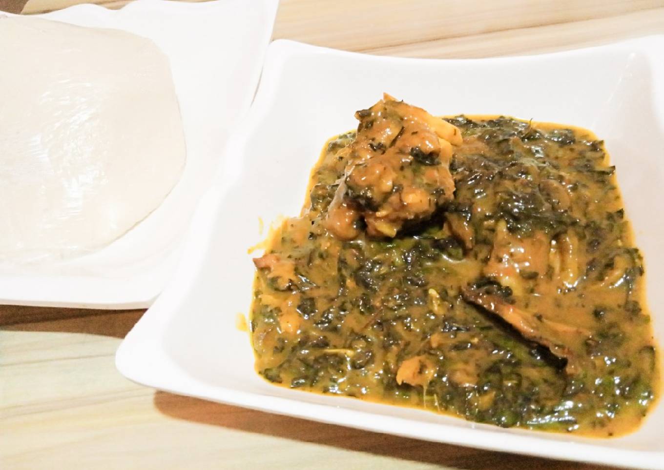 Bitter leaf soup (onugbu)