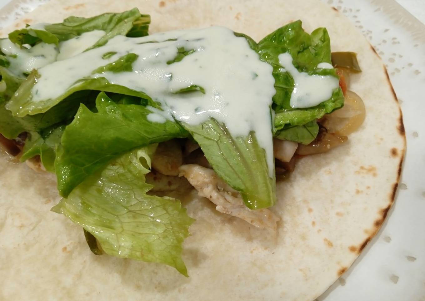 Fajitas de pollo