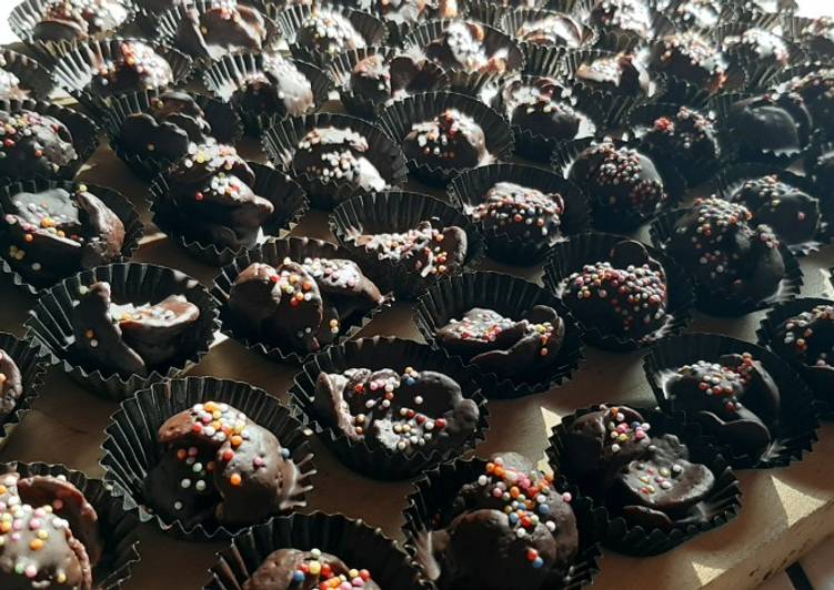 Resep Koko crunch dark chocolate yang Bikin Ngiler