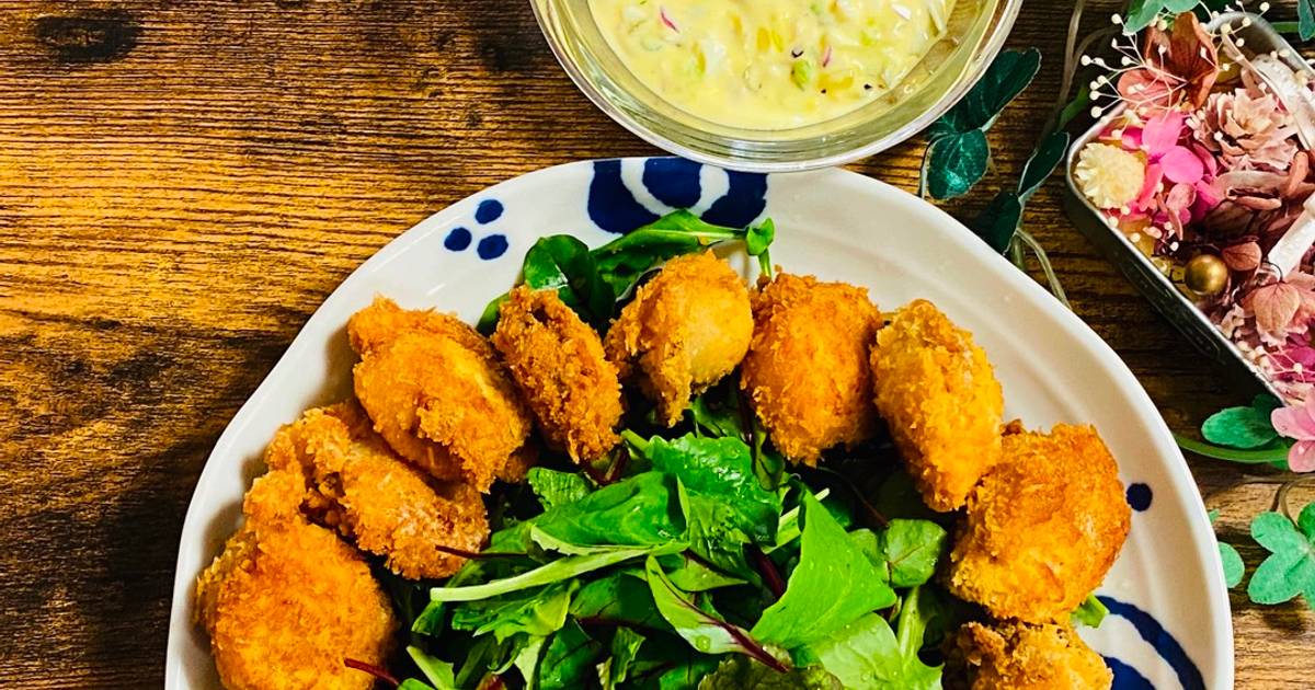 DeepFry Scallops Recipe by Aunty Eiko's international cuisine