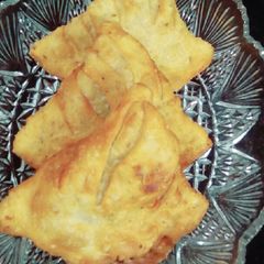 A picture of New stail Aloo samosa.
