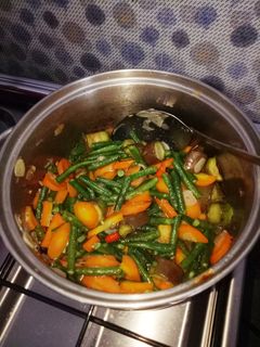 Foto resep Tumis wortel+kacang panjang