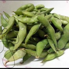 A picture of Salted Edamame Bean.