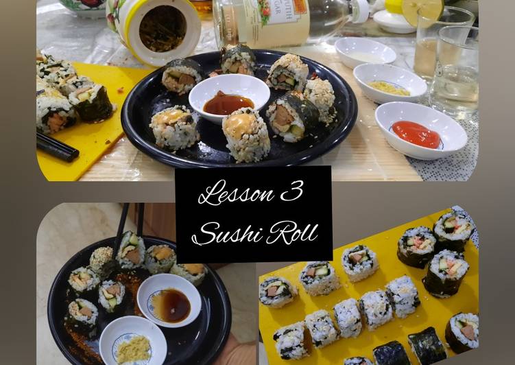 Langkah Mudah untuk mengolah Sushi Roll 🤗 🇯🇵 🇯🇵 yang Enak Banget