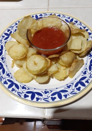 Una foto de Papas fritas