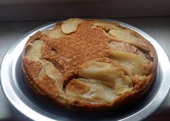 Without Fail Cooking Recipe Eggless wholewheat apple upside down cake Home Style Without Fail Cooking Recipe Eggless wholewheat apple upside down cake Home Style