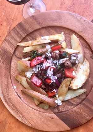 Una foto de Saltado de carne
