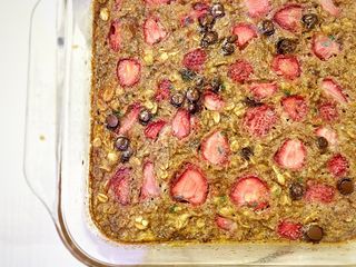 Super duper healthy baked oatmeal