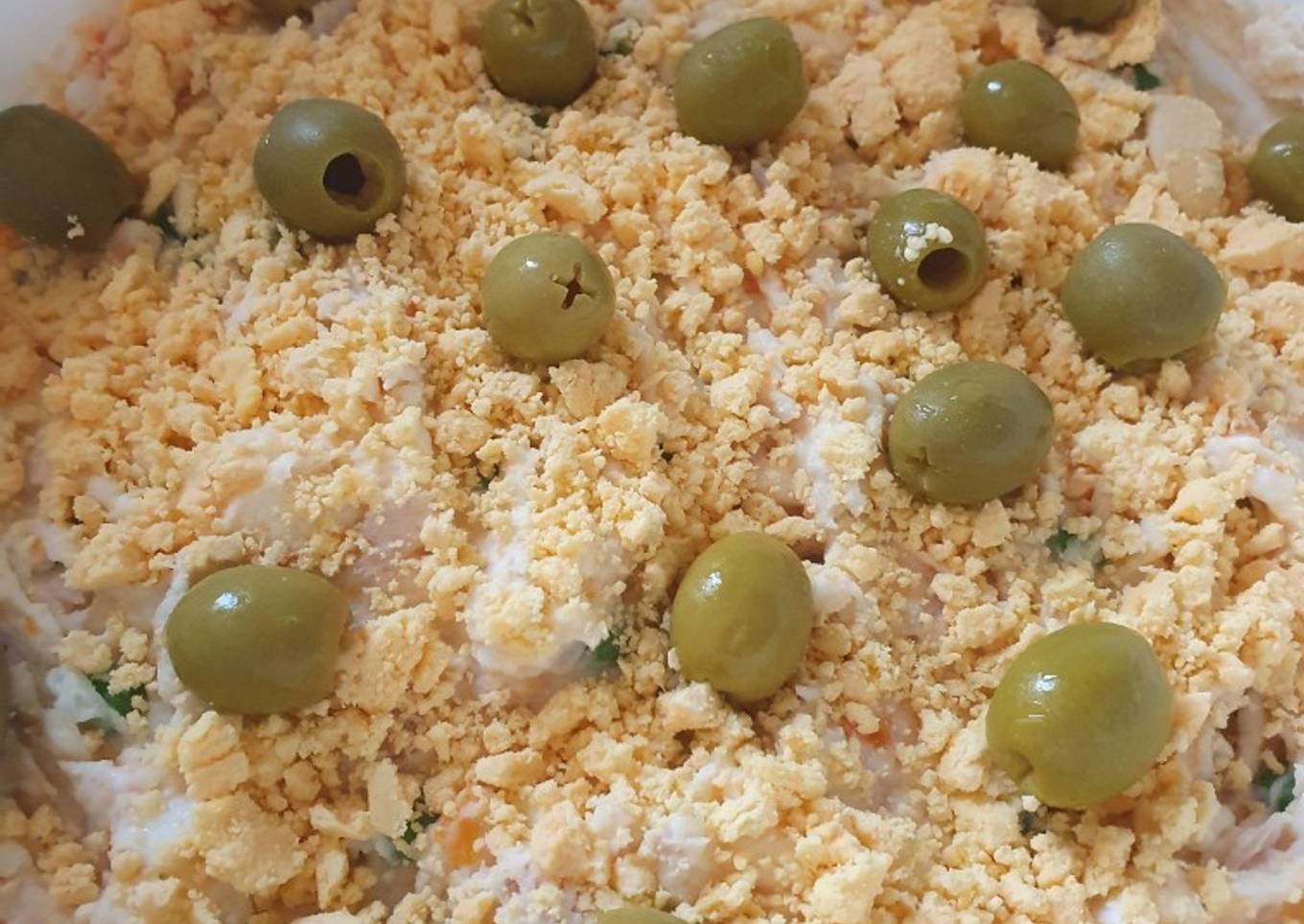Ensaladilla rusa rápida y manchando una sola olla