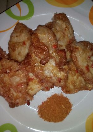 A picture of Yam and egg.