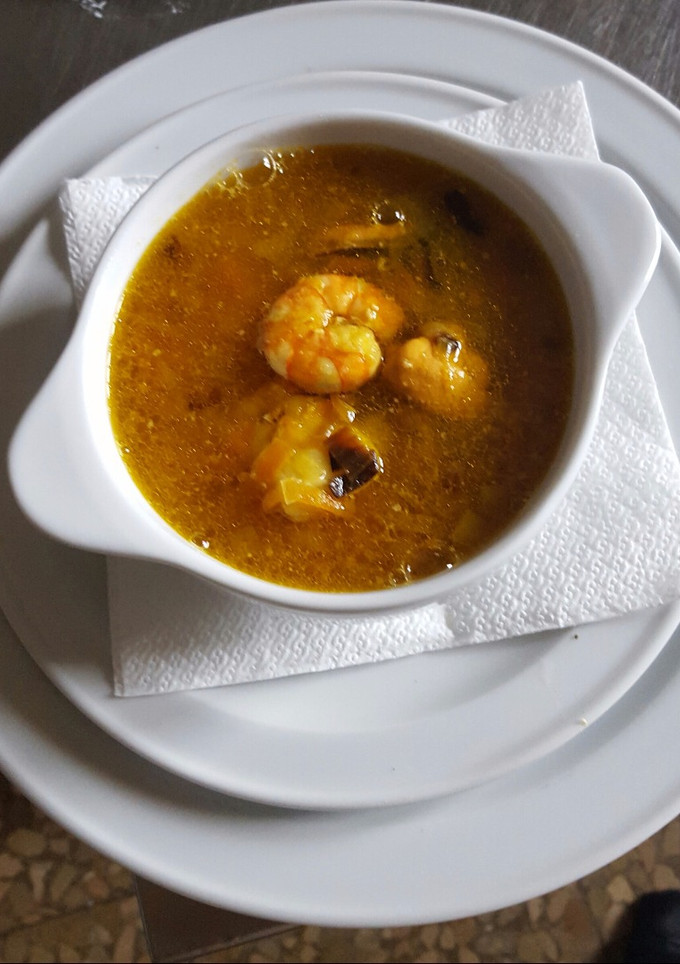 Una foto de Sopa de pescado