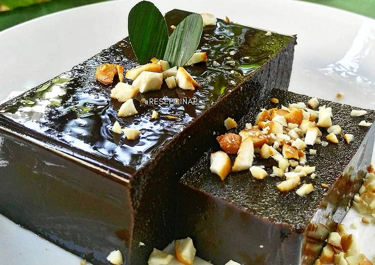Resep: Pudding Brownie irit anti gagal