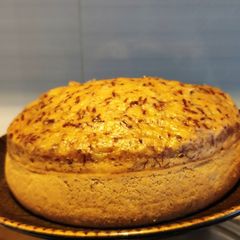 A picture of Banana Steam Bread.