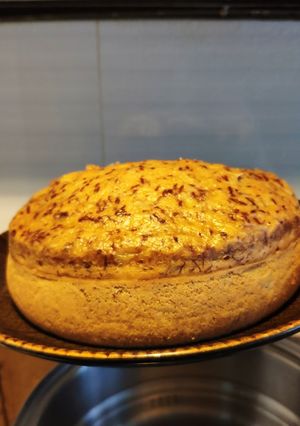 A picture of Banana Steam Bread.