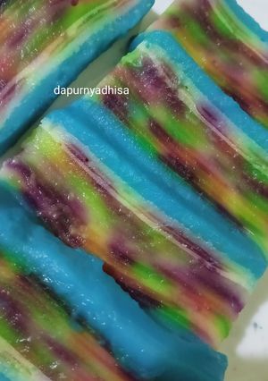 Foto resep Lapis bintik pelangi